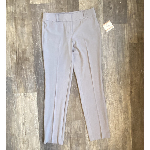 Anne Klein Pants Womens Size 2 NEW Heather Gray Dressy Office Career Work Slacks - Picture 10 of 14